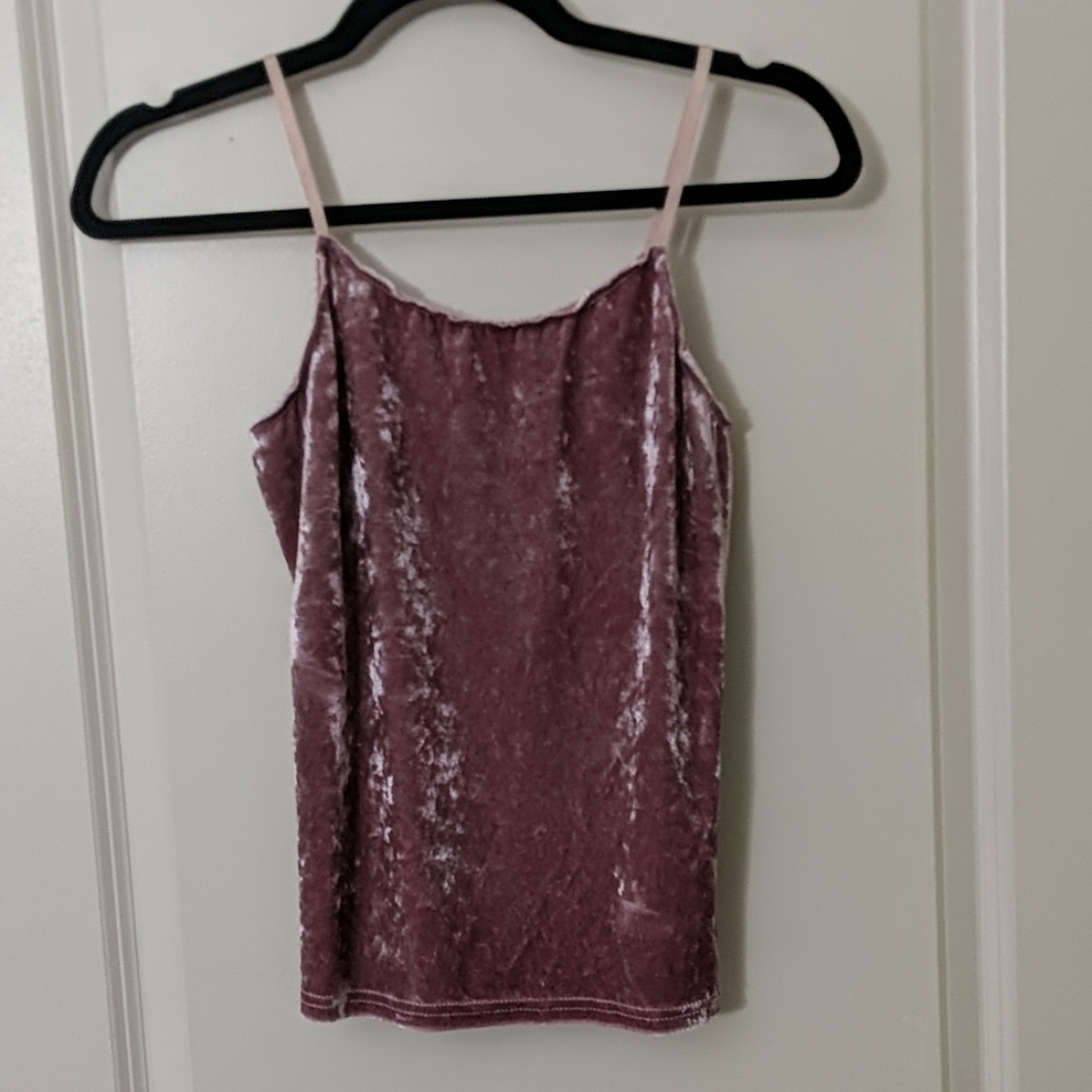Velvet tank top